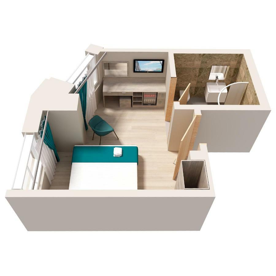 Habitación Doble adaptada para personas con movilidad reducida